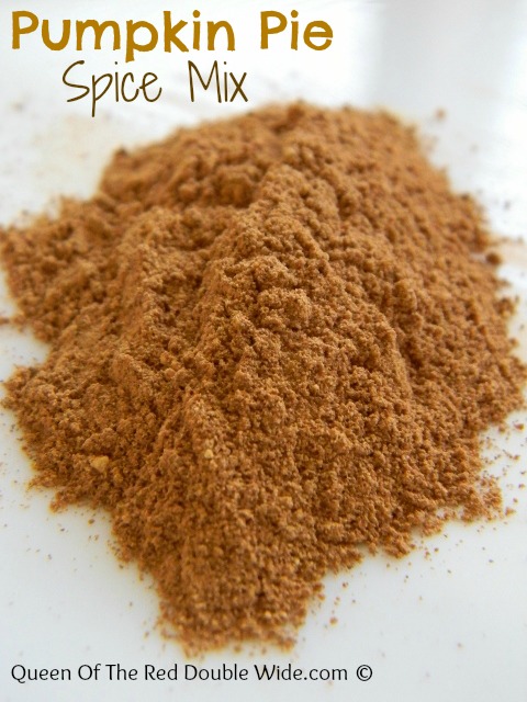 Pumpkin Pie Spice Mix