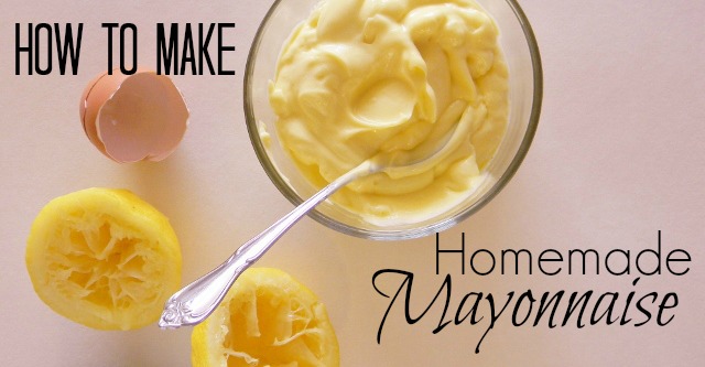 homemade mayo