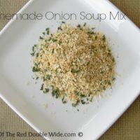 Homemade Onion Soup Mix Packets