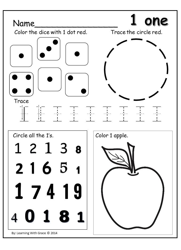 Prek Worksheets Queen Of The Red Double Wide